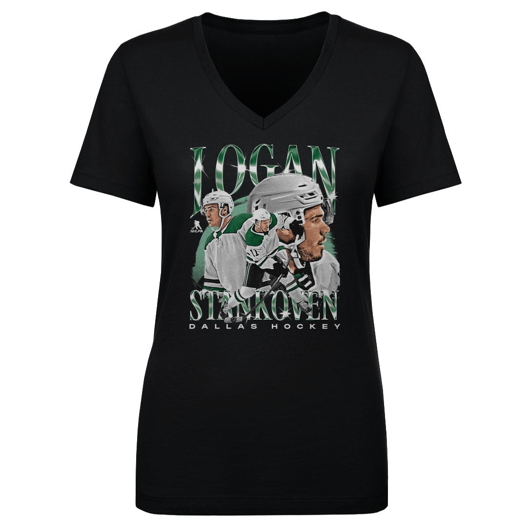 Logan Stankoven Women&#39;s V-Neck T-Shirt | 500 LEVEL