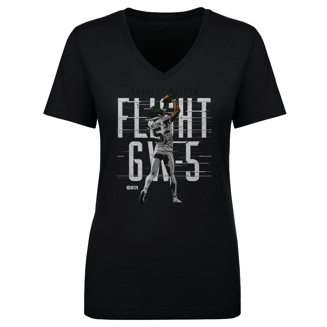 Garrett Wilson Women&#39;s V-Neck T-Shirt | 500 LEVEL