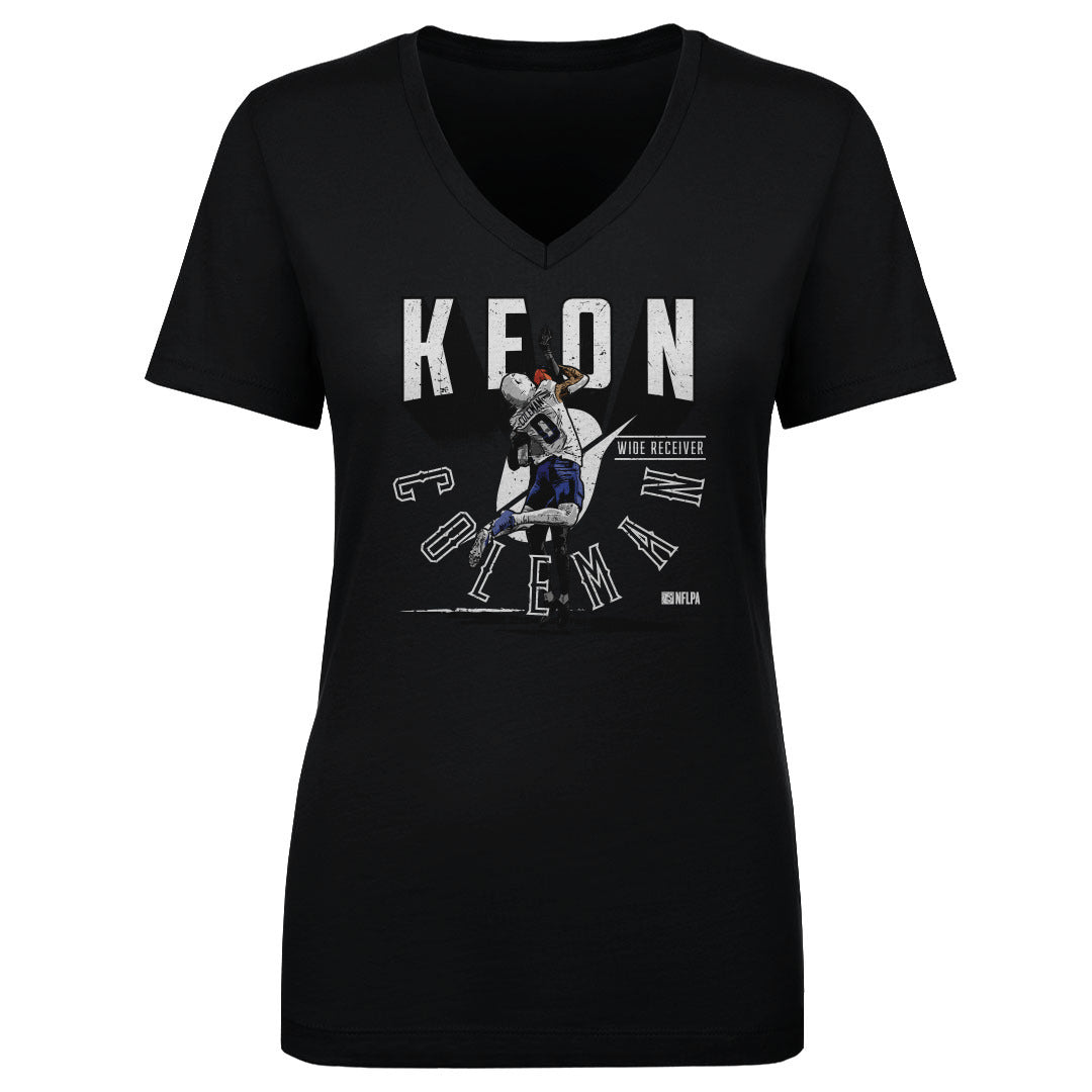 Keon Coleman Women&#39;s V-Neck T-Shirt | 500 LEVEL