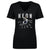 Keon Coleman Women's V-Neck T-Shirt | 500 LEVEL