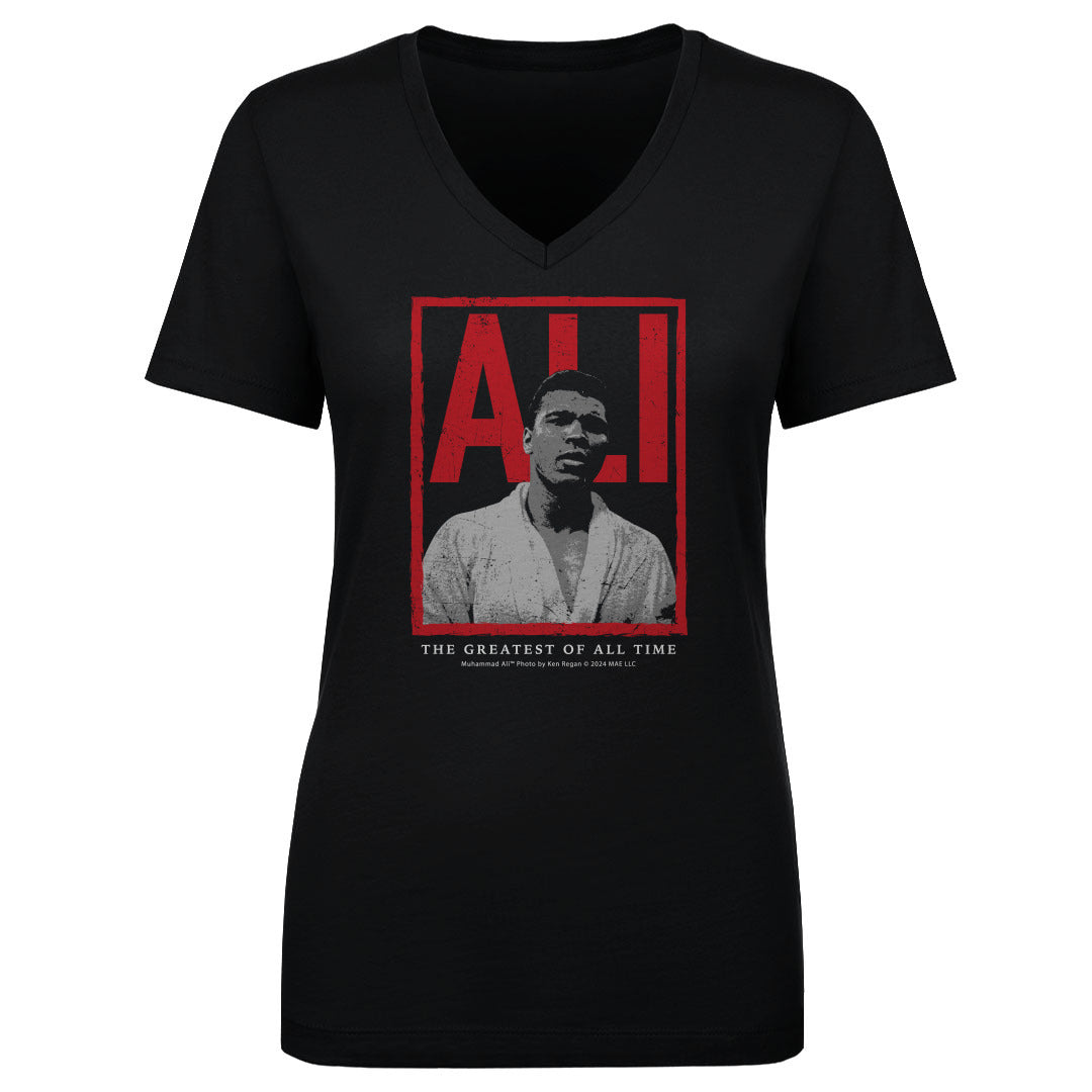 Muhammad Ali Women&#39;s V-Neck T-Shirt | 500 LEVEL