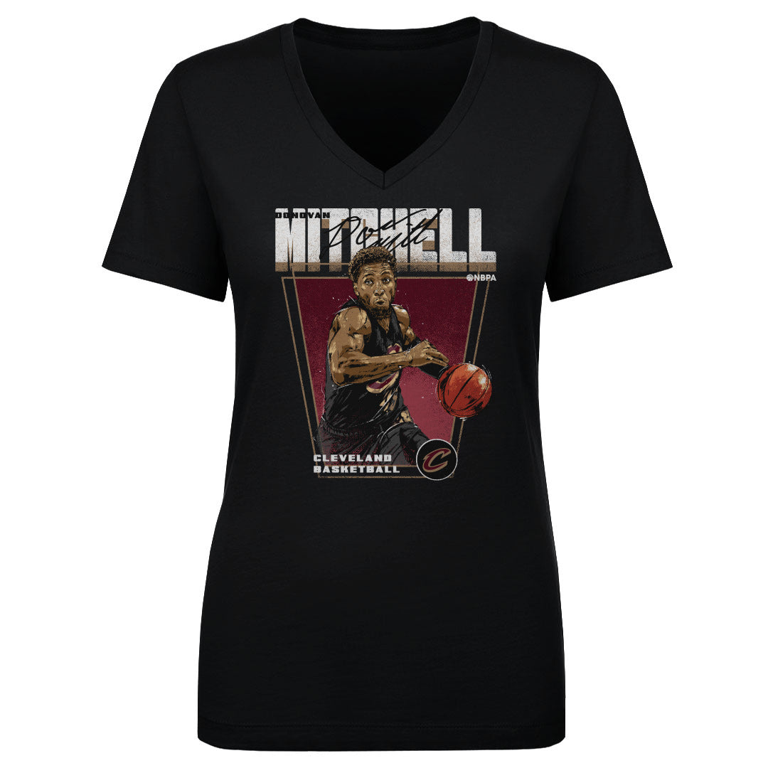 Donovan Mitchell Women&#39;s V-Neck T-Shirt | 500 LEVEL