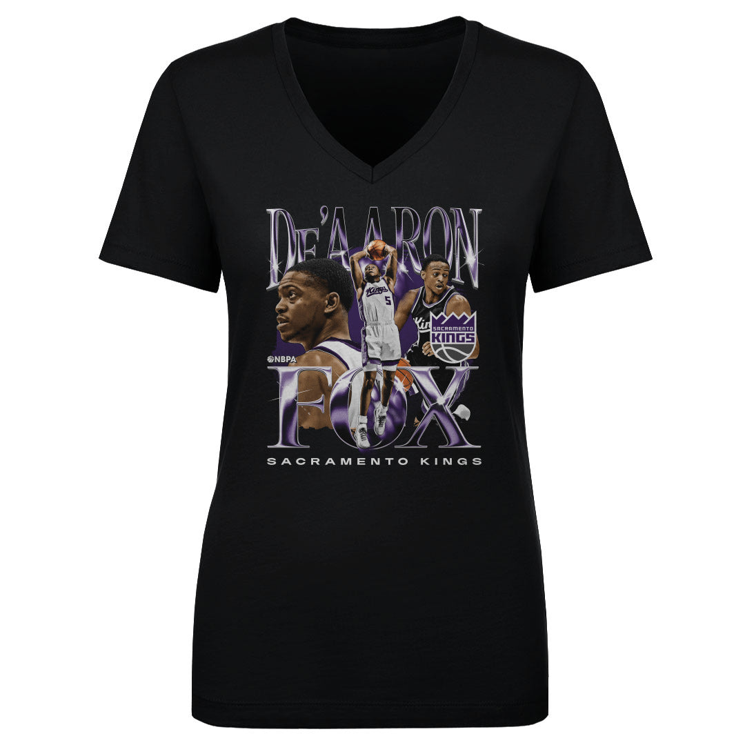 De&#39;Aaron Fox Women&#39;s V-Neck T-Shirt | 500 LEVEL