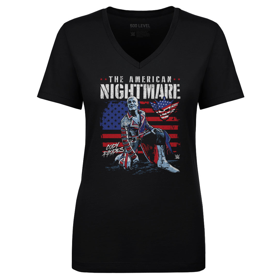 Cody Rhodes Women&#39;s V-Neck T-Shirt | 500 LEVEL