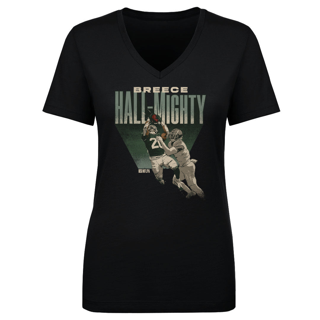 Breece Hall Women&#39;s V-Neck T-Shirt | 500 LEVEL