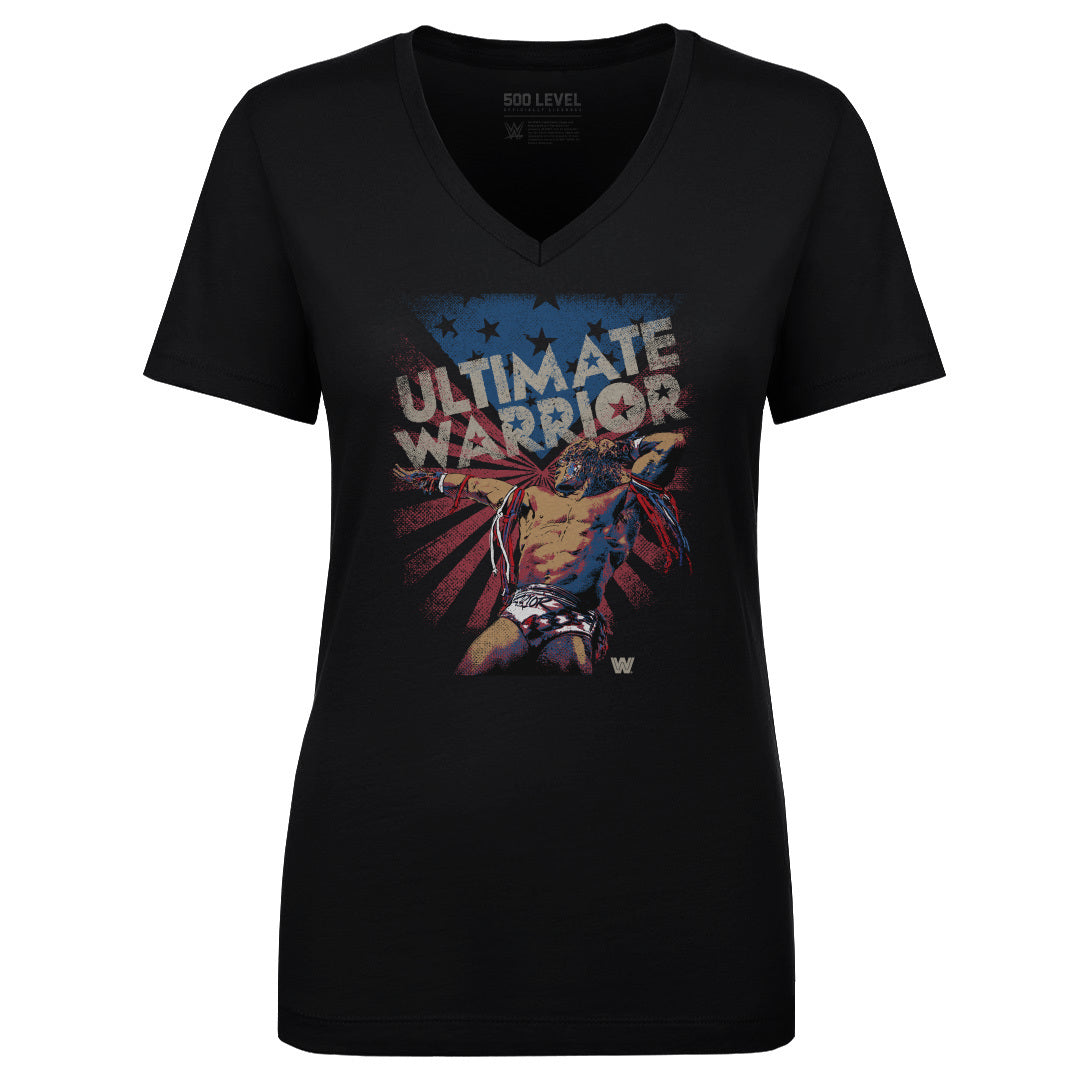 Ultimate Warrior Women&#39;s V-Neck T-Shirt | 500 LEVEL