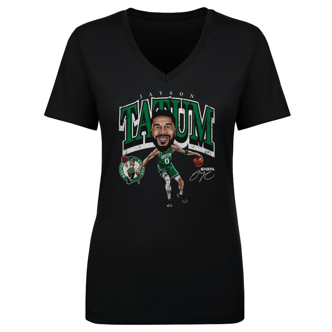 Jayson Tatum Women&#39;s V-Neck T-Shirt | 500 LEVEL