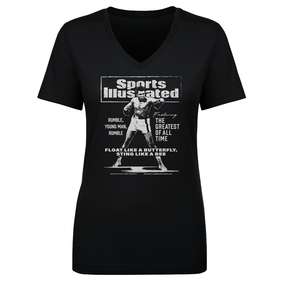 Muhammad Ali Women&#39;s V-Neck T-Shirt | 500 LEVEL