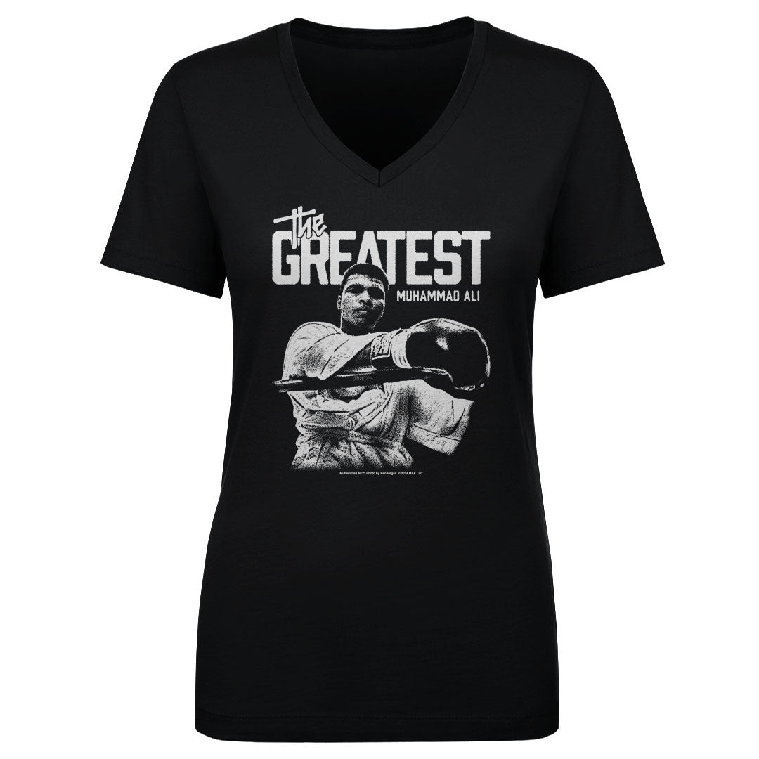 Muhammad Ali Women&#39;s V-Neck T-Shirt | 500 LEVEL