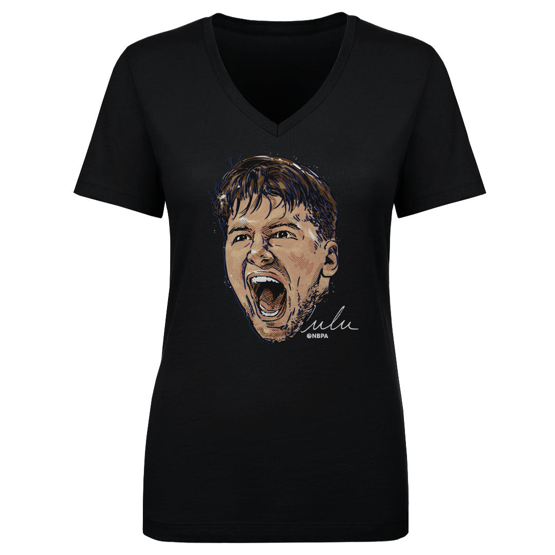 Luka Doncic Women&#39;s V-Neck T-Shirt | 500 LEVEL