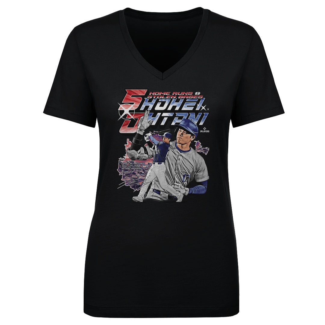 Shohei Ohtani Women&#39;s V-Neck T-Shirt | 500 LEVEL