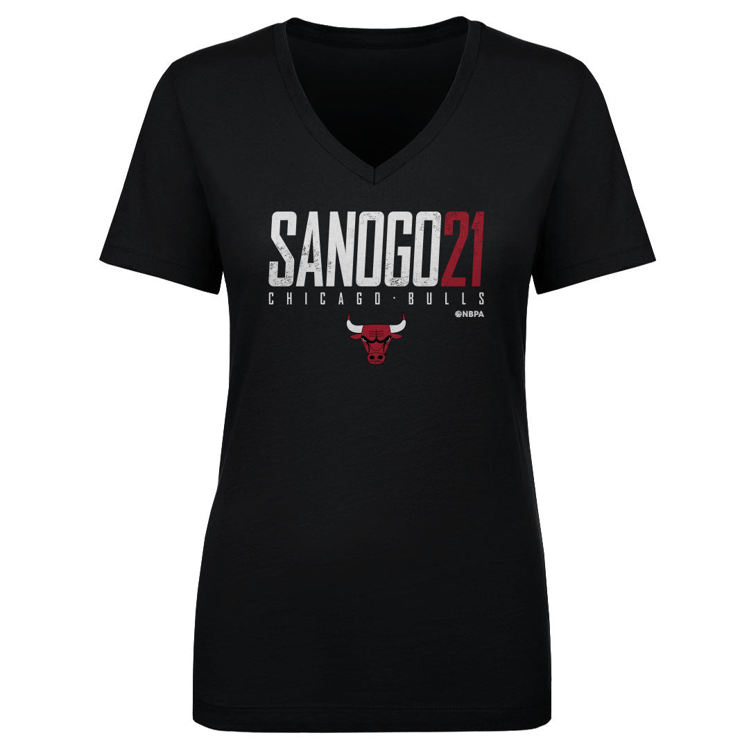 Adama Sanogo Women&#39;s V-Neck T-Shirt | 500 LEVEL