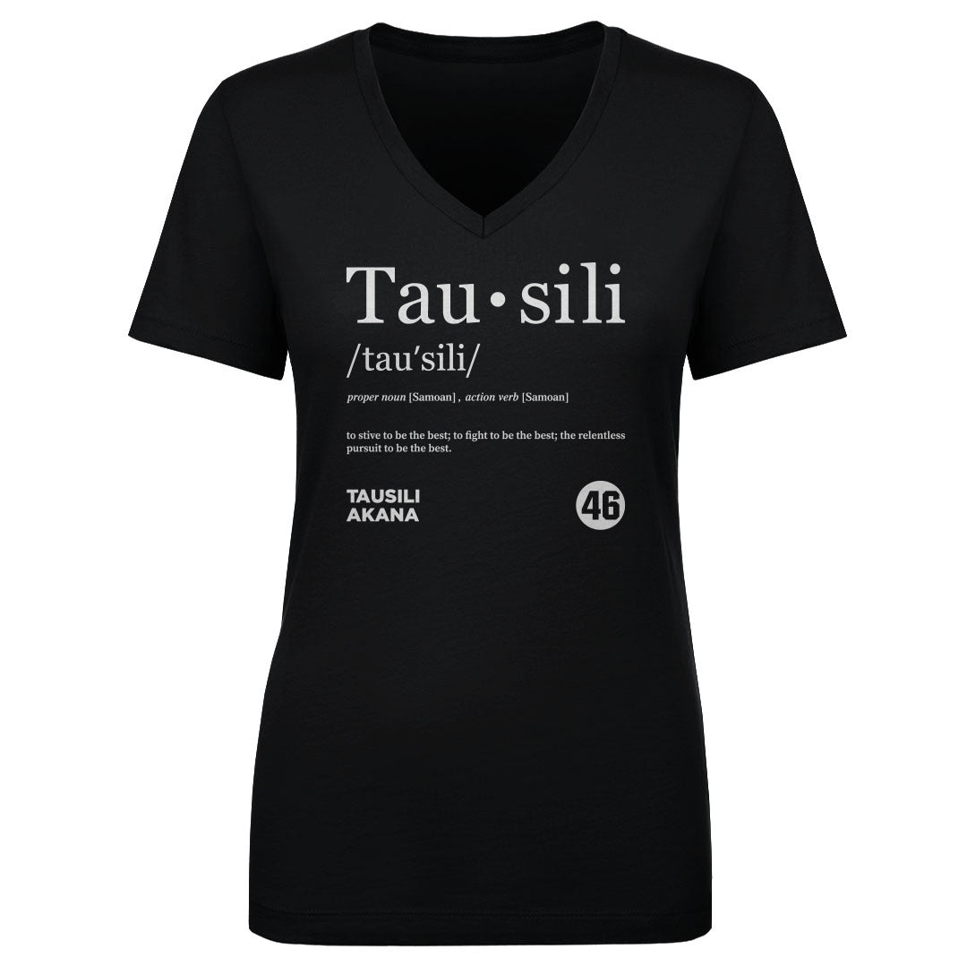 Tausili Akana Women&#39;s V-Neck T-Shirt | 500 LEVEL