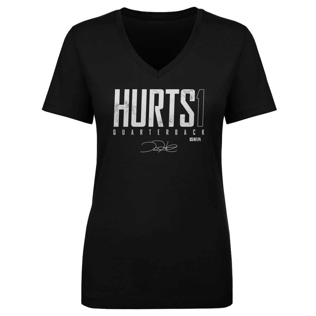 Jalen Hurts Women&#39;s V-Neck T-Shirt | 500 LEVEL