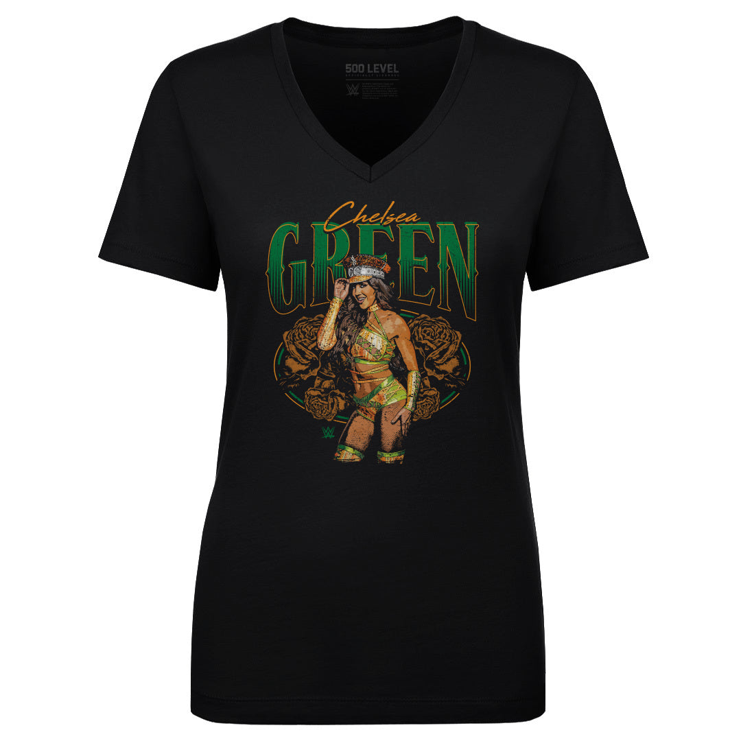 Chelsea Green Women&#39;s V-Neck T-Shirt | 500 LEVEL