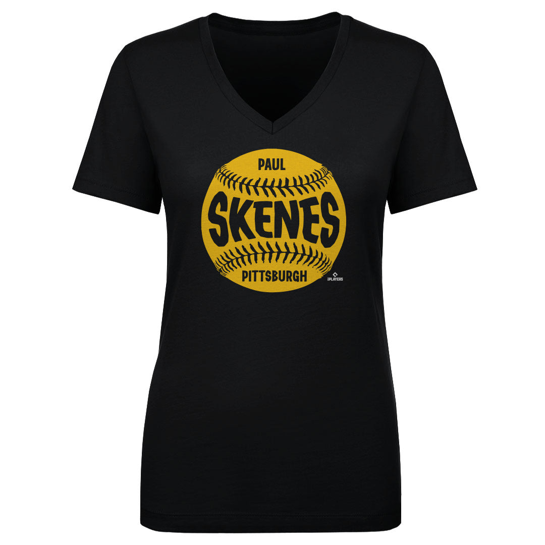 Paul Skenes Women&#39;s V-Neck T-Shirt | 500 LEVEL