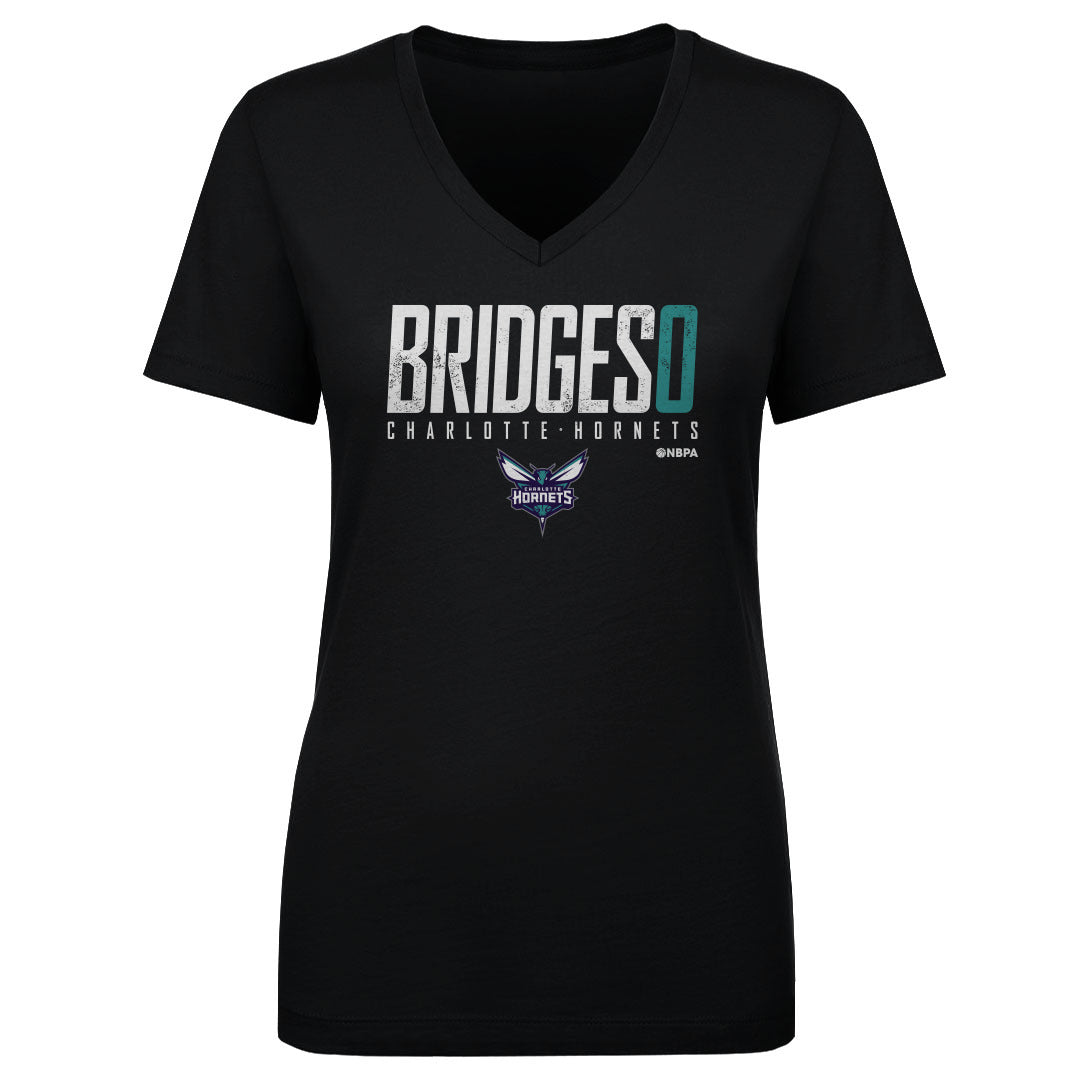 Miles Bridges Women&#39;s V-Neck T-Shirt | 500 LEVEL