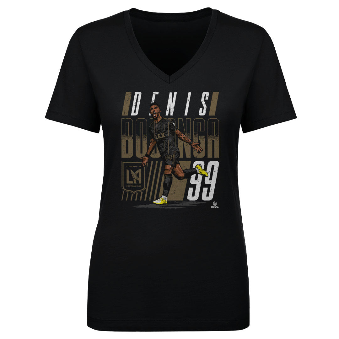 Denis Bouanga Women&#39;s V-Neck T-Shirt | 500 LEVEL