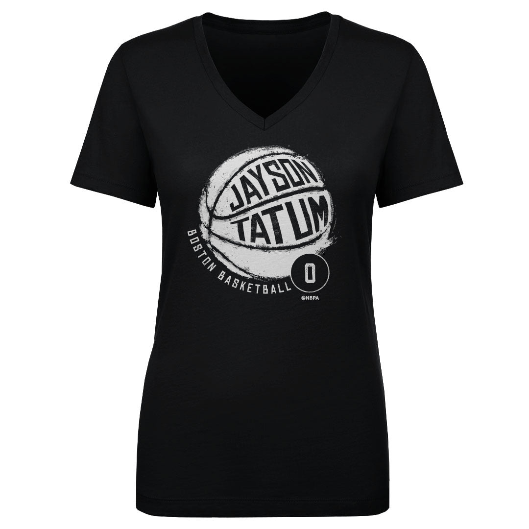 Jayson Tatum Women&#39;s V-Neck T-Shirt | 500 LEVEL