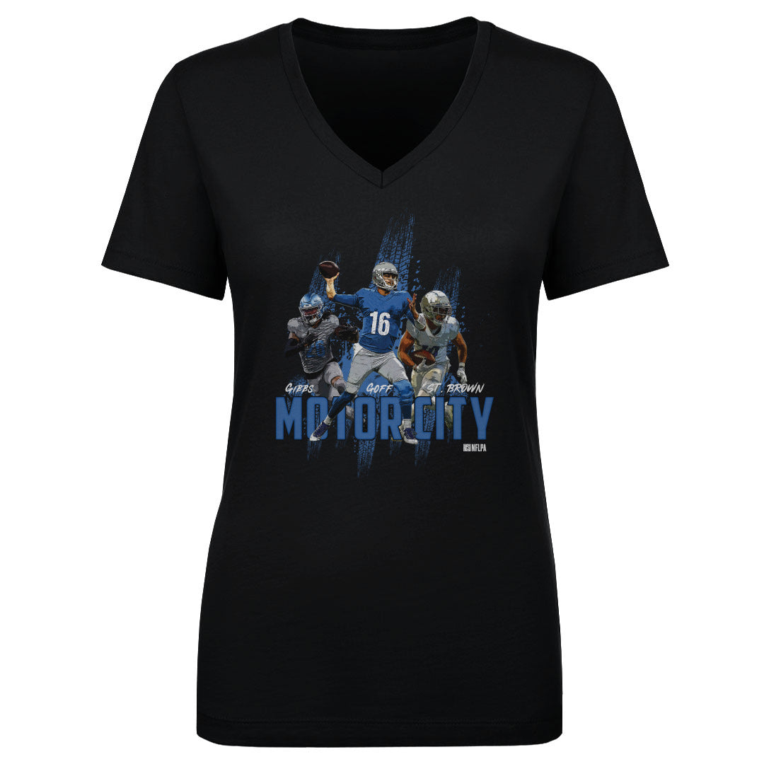 Detroit Women&#39;s V-Neck T-Shirt | 500 LEVEL