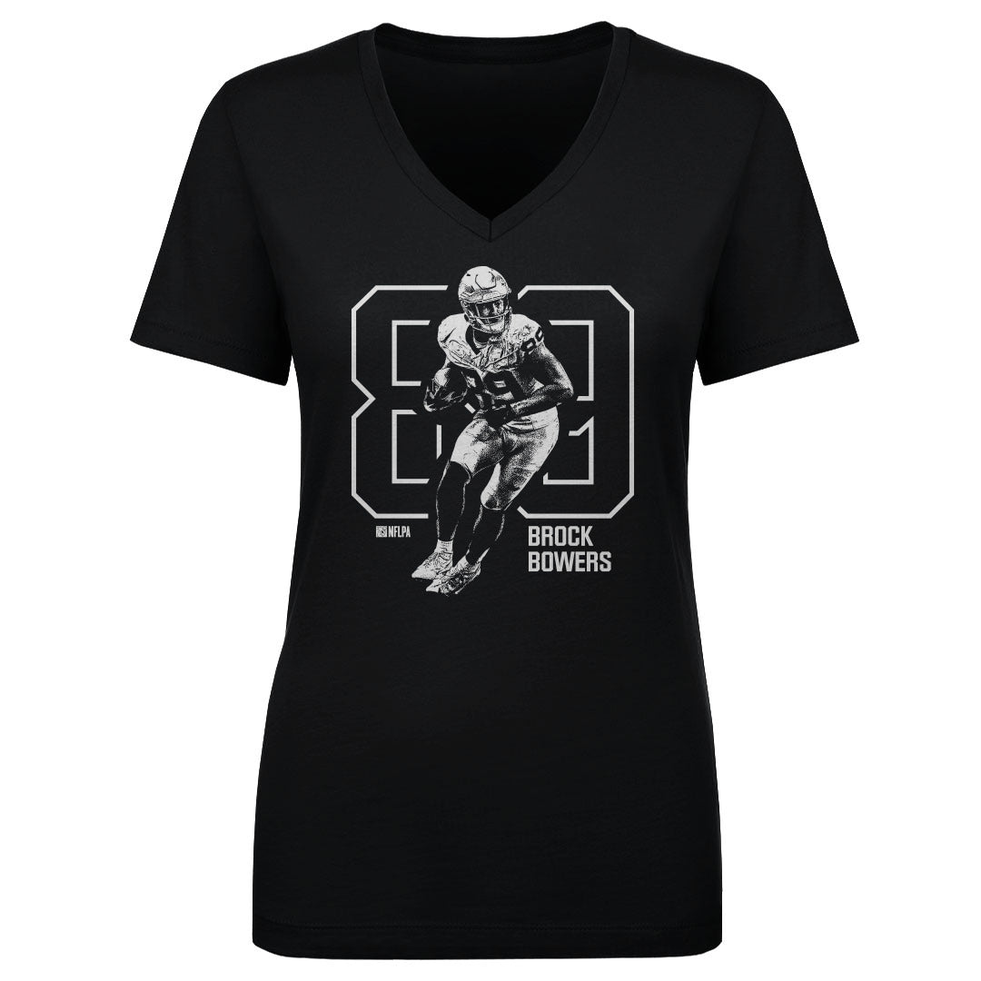 Brock Bowers Women&#39;s V-Neck T-Shirt | 500 LEVEL