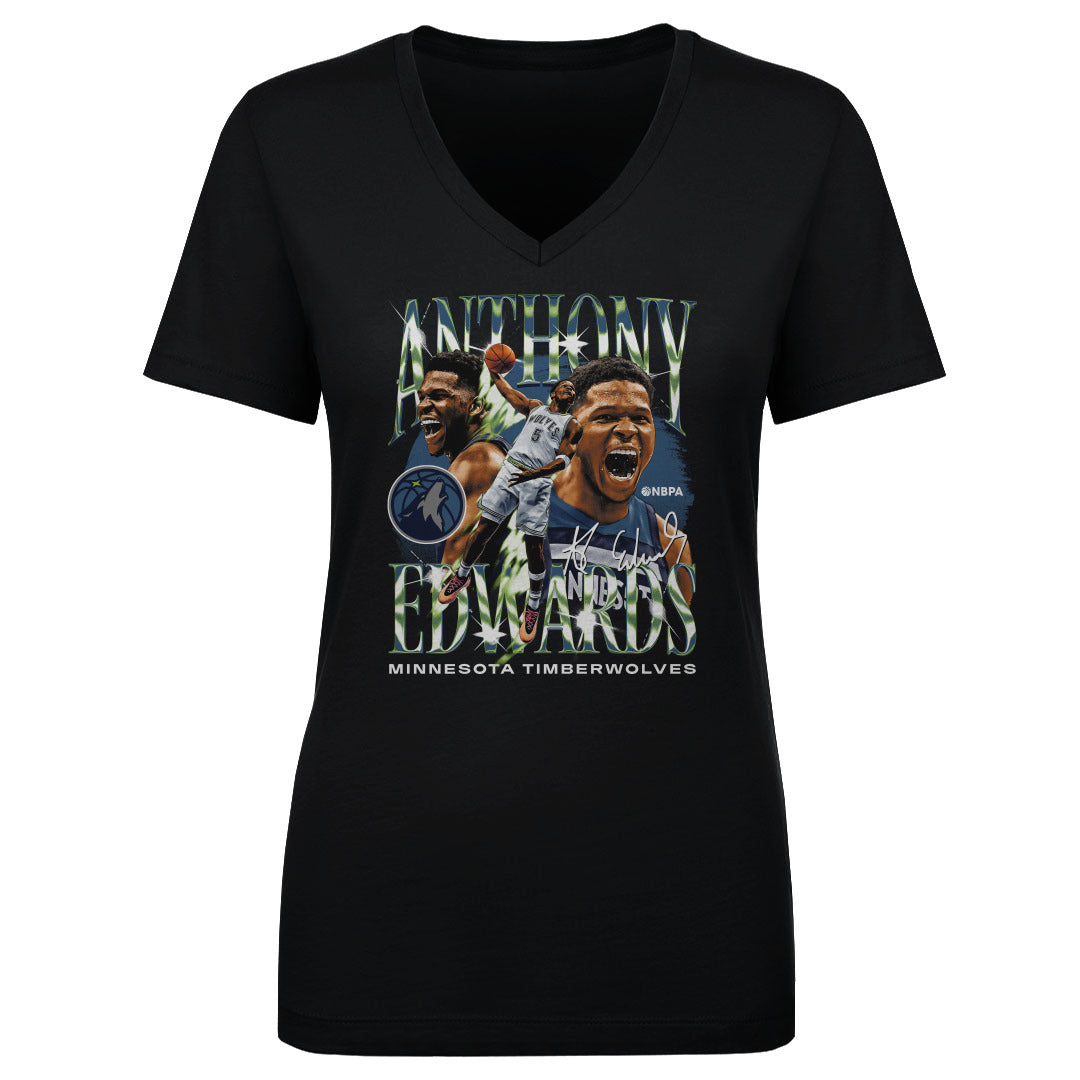 Anthony Edwards Women&#39;s V-Neck T-Shirt | 500 LEVEL