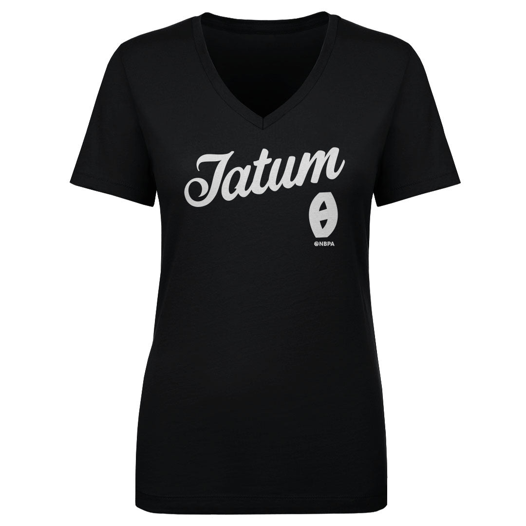 Jayson Tatum Women&#39;s V-Neck T-Shirt | 500 LEVEL