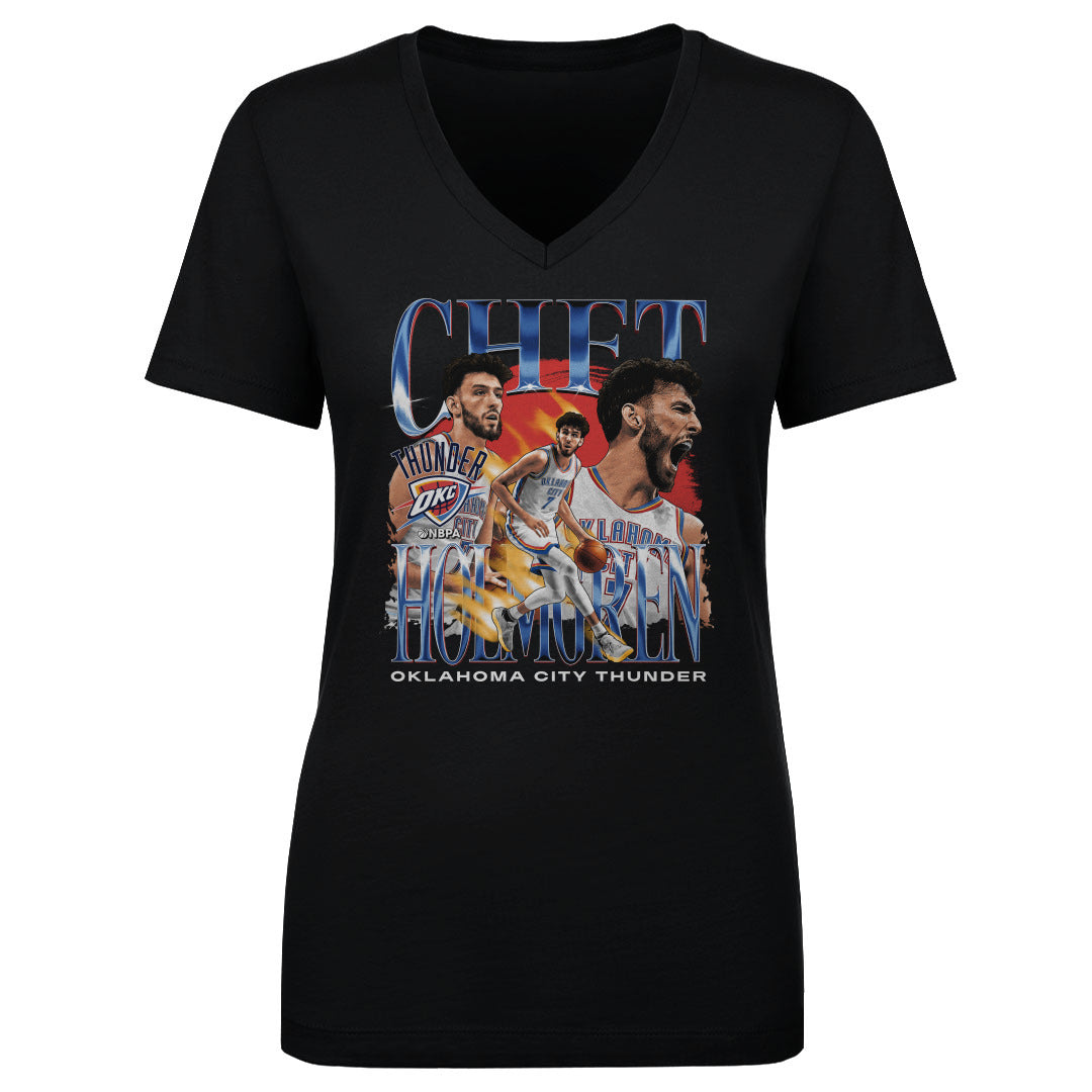 Chet Holmgren Women&#39;s V-Neck T-Shirt | 500 LEVEL