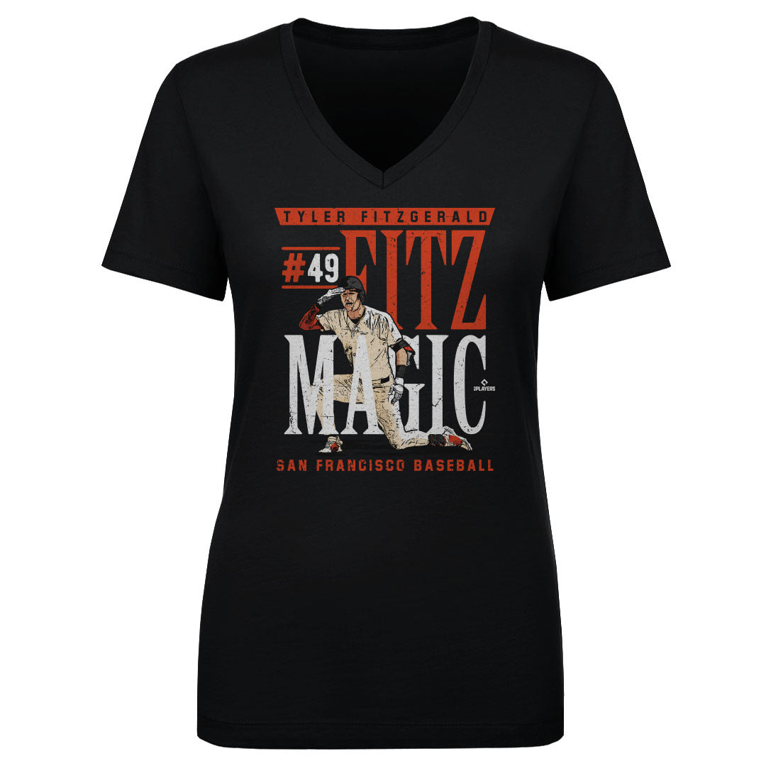 Tyler Fitzgerald Women&#39;s V-Neck T-Shirt | 500 LEVEL