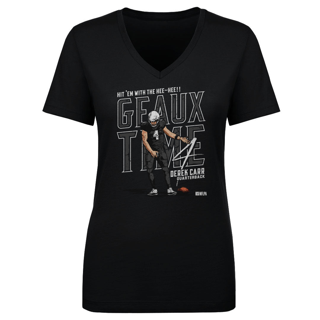 Derek Carr Women&#39;s V-Neck T-Shirt | 500 LEVEL