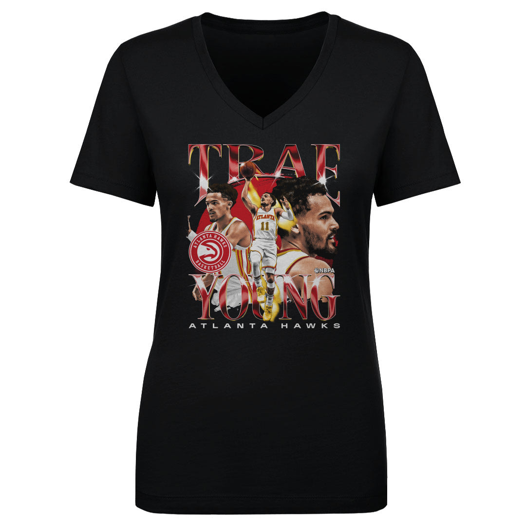 Trae Young Women&#39;s V-Neck T-Shirt | 500 LEVEL