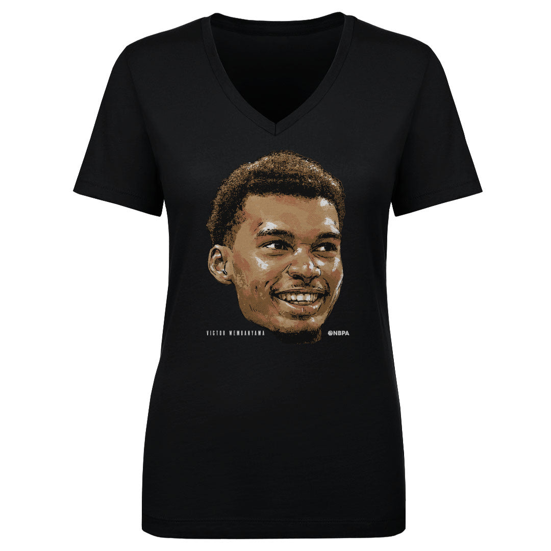 Victor Wembanyama Women&#39;s V-Neck T-Shirt | 500 LEVEL