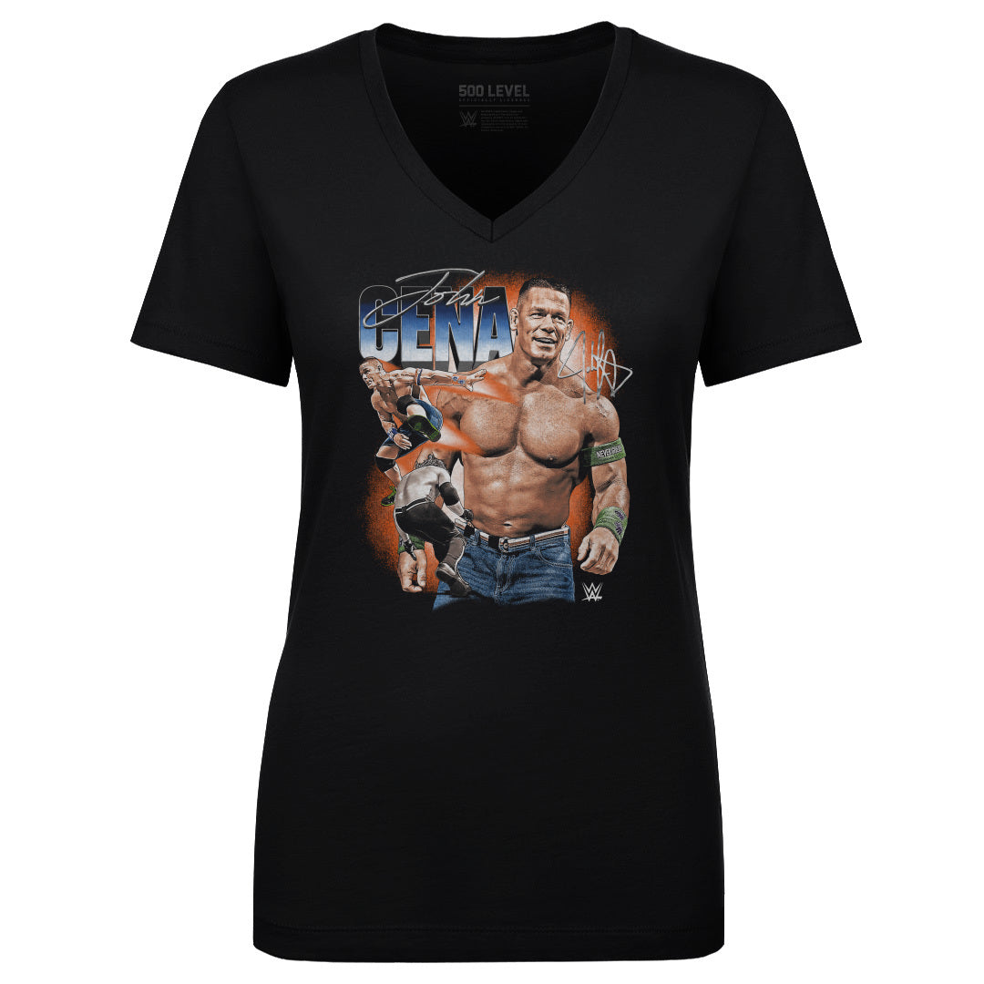 John Cena Women&#39;s V-Neck T-Shirt | 500 LEVEL