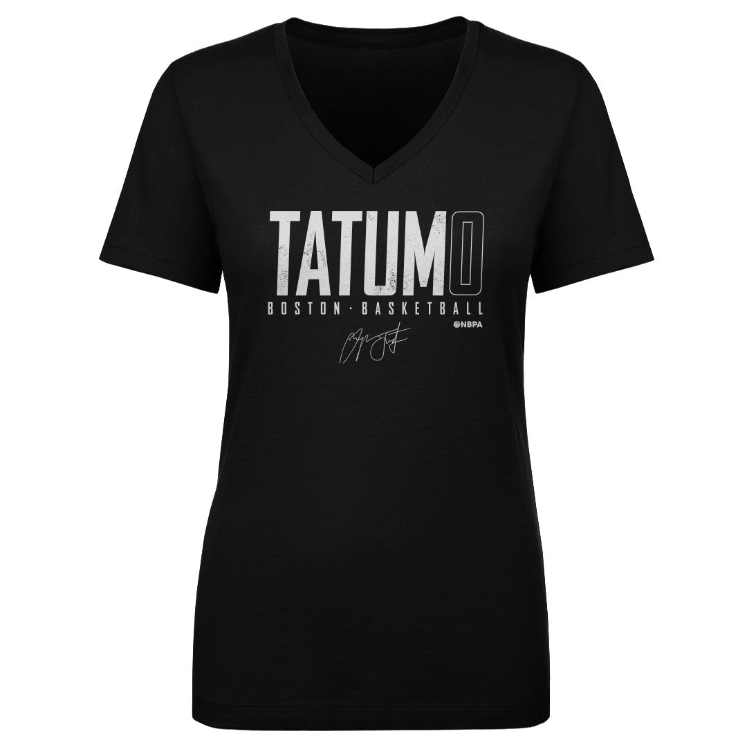 Jayson Tatum Women&#39;s V-Neck T-Shirt | 500 LEVEL