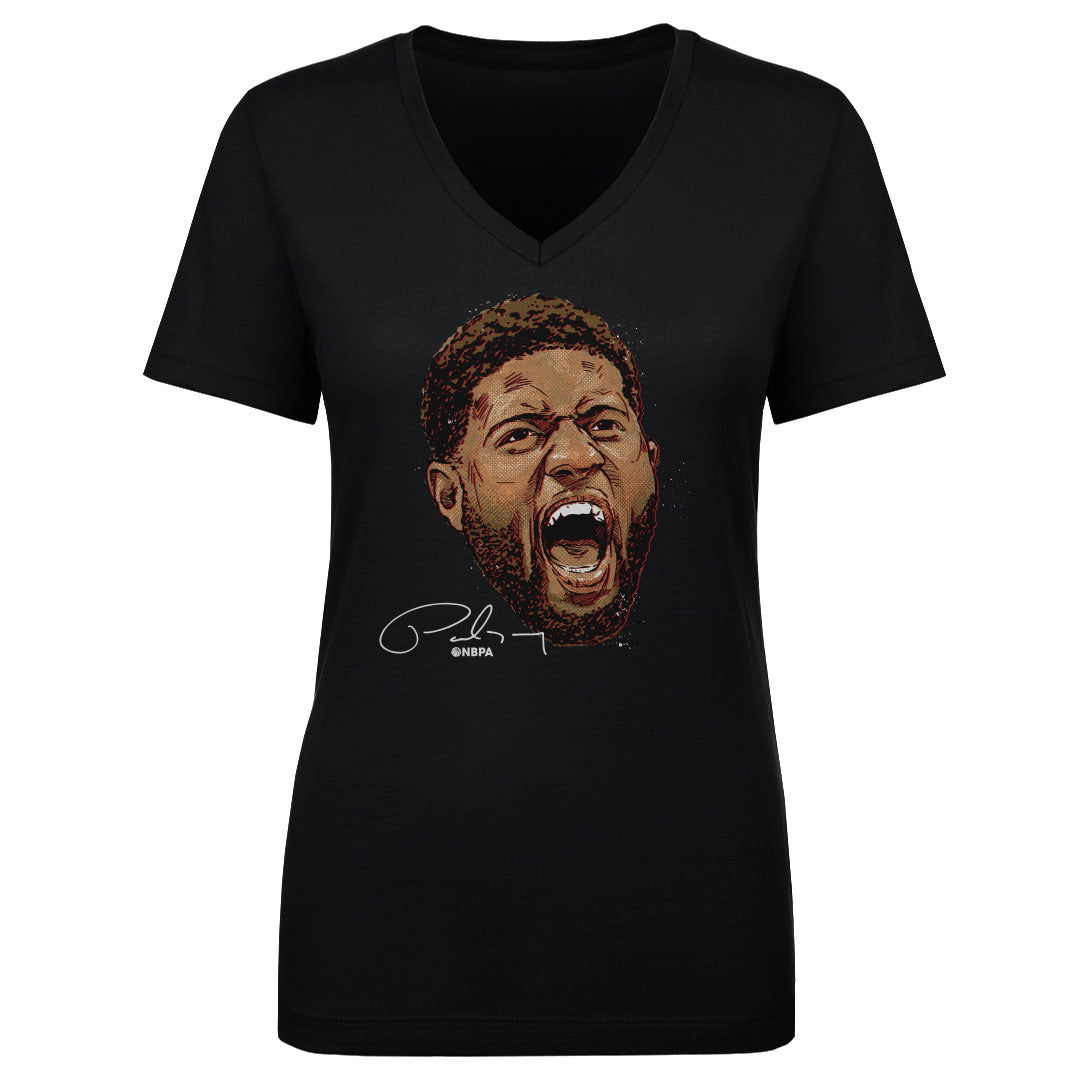 Paul George Women&#39;s V-Neck T-Shirt | 500 LEVEL