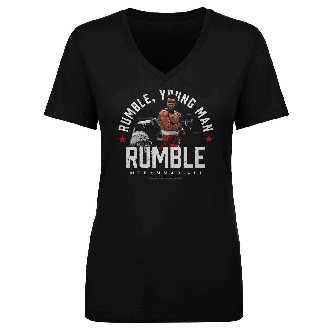 Muhammad Ali Women&#39;s V-Neck T-Shirt | 500 LEVEL