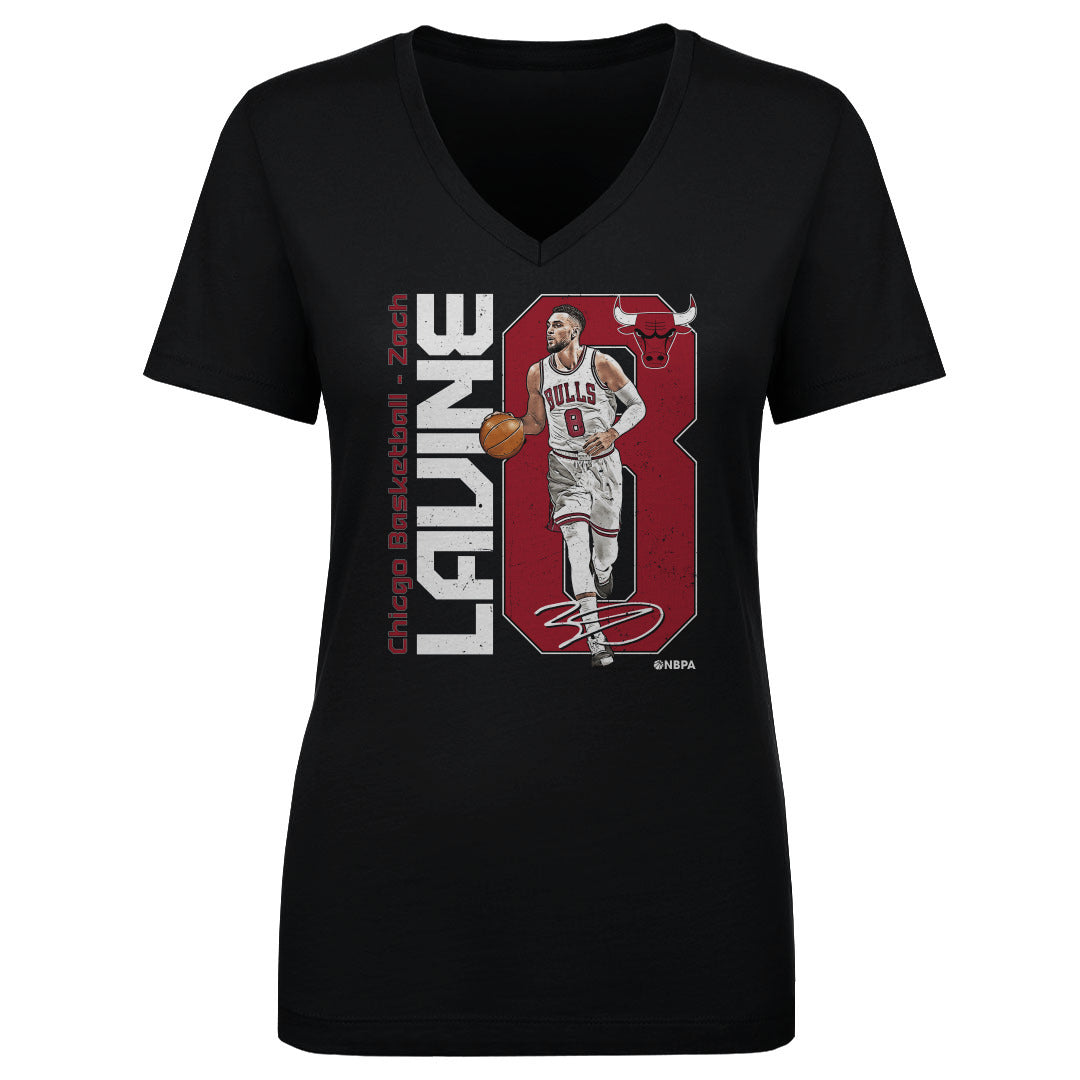 Zach Lavine Women&#39;s V-Neck T-Shirt | 500 LEVEL