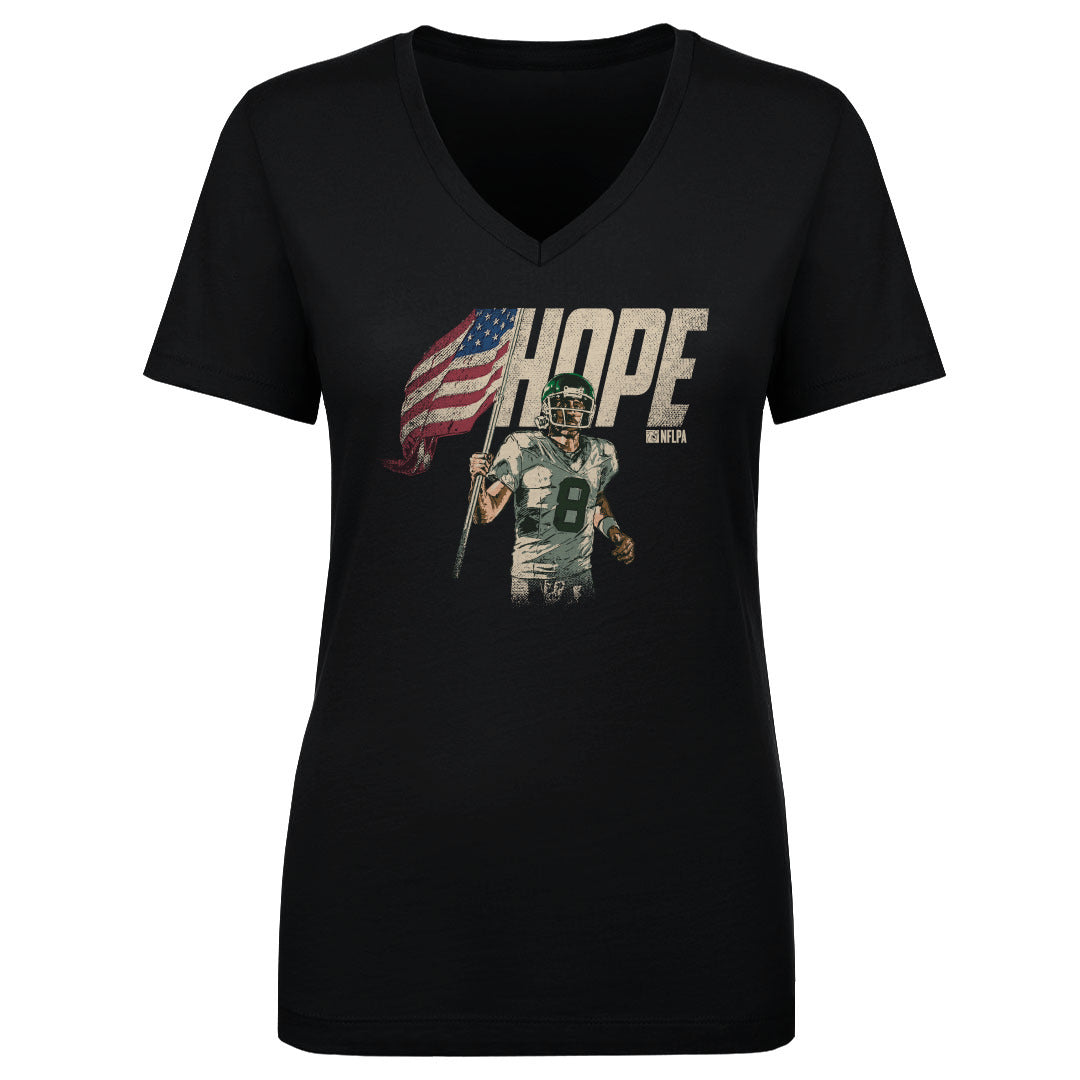 Aaron Rodgers Women&#39;s V-Neck T-Shirt | 500 LEVEL