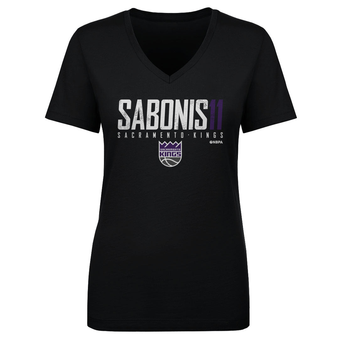 Domantas Sabonis Women&#39;s V-Neck T-Shirt | 500 LEVEL