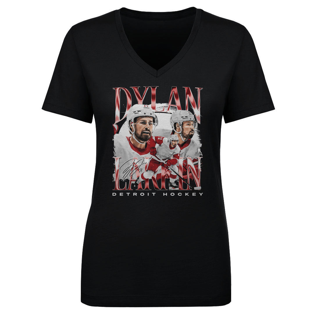 Dylan Larkin Women&#39;s V-Neck T-Shirt | 500 LEVEL