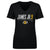 Bronny James Jr. Women's V-Neck T-Shirt | 500 LEVEL