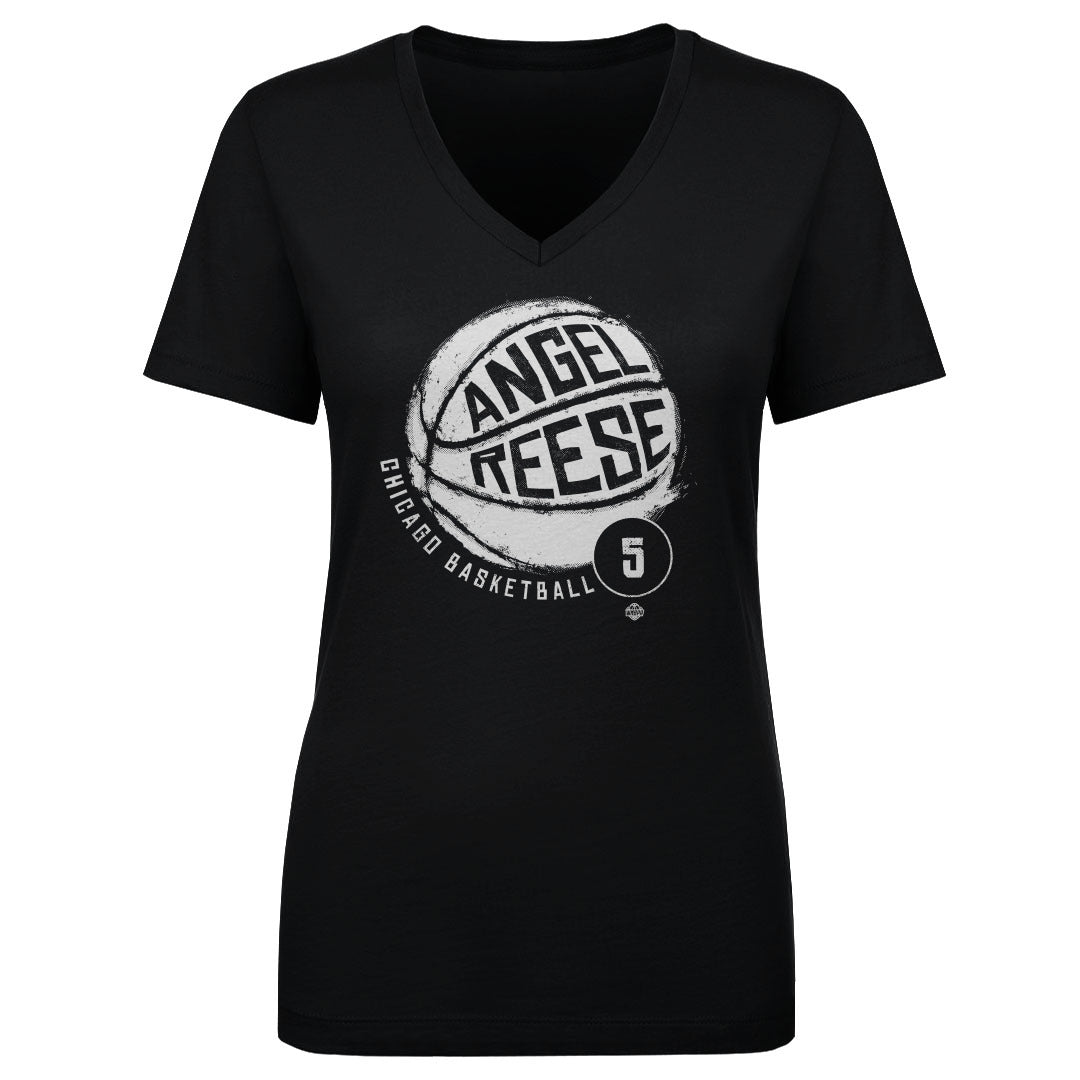 Angel Reese Women&#39;s V-Neck T-Shirt | 500 LEVEL