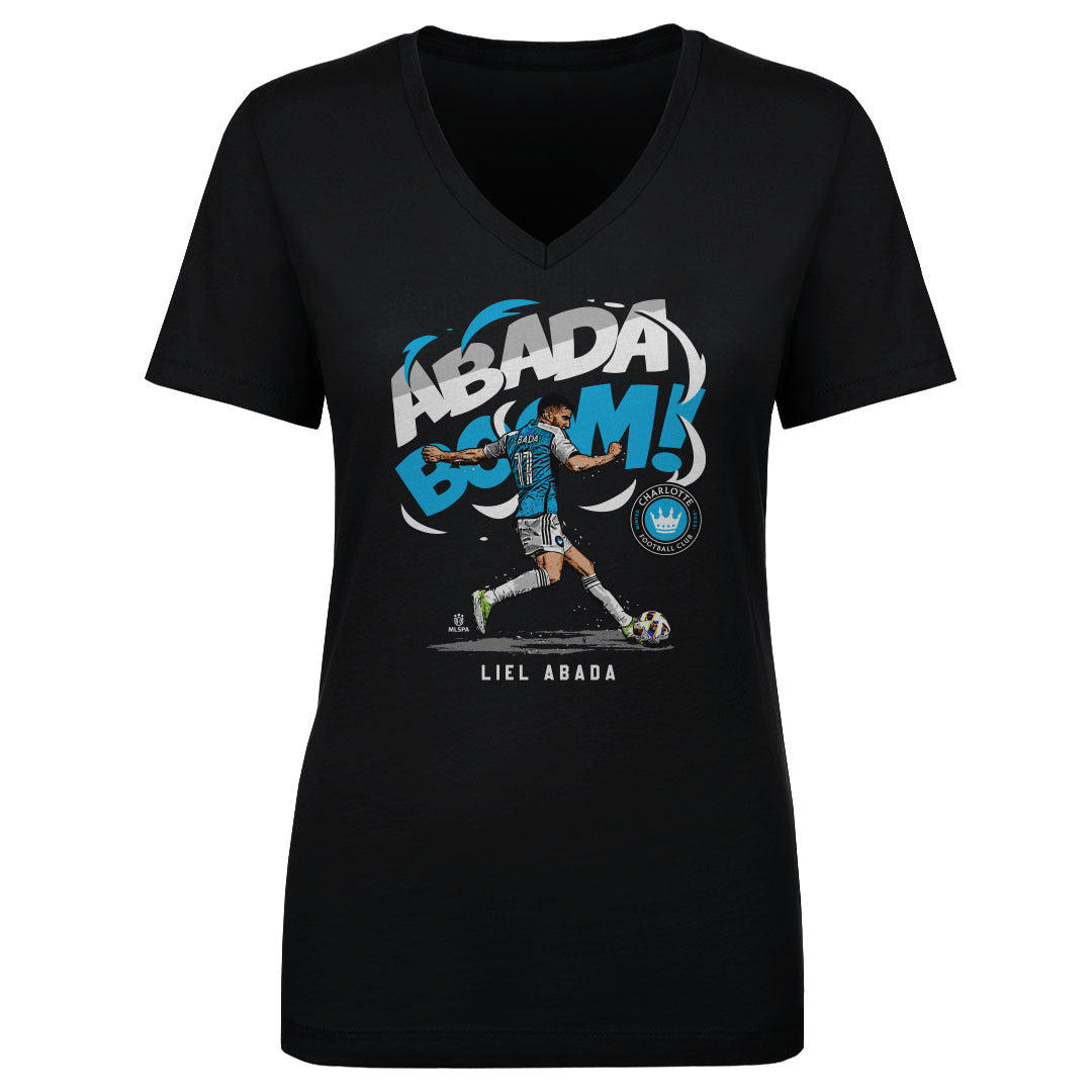 Liel Abada Women&#39;s V-Neck T-Shirt | 500 LEVEL