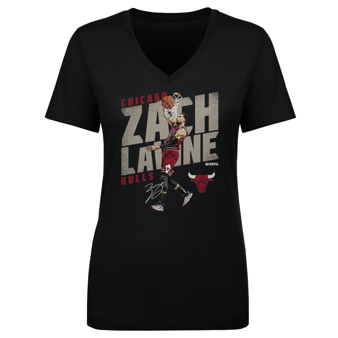 Zach LaVine Women&#39;s V-Neck T-Shirt | 500 LEVEL