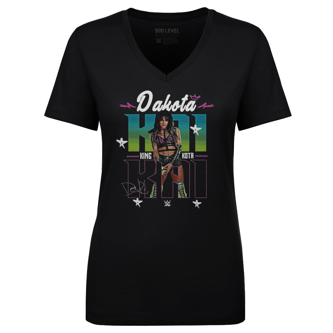 Dakota Kai Women&#39;s V-Neck T-Shirt | 500 LEVEL