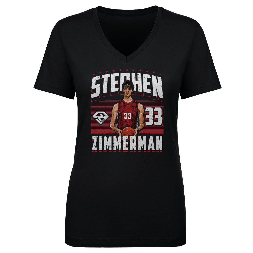 Stephen Zimmerman Women&#39;s V-Neck T-Shirt | 500 LEVEL