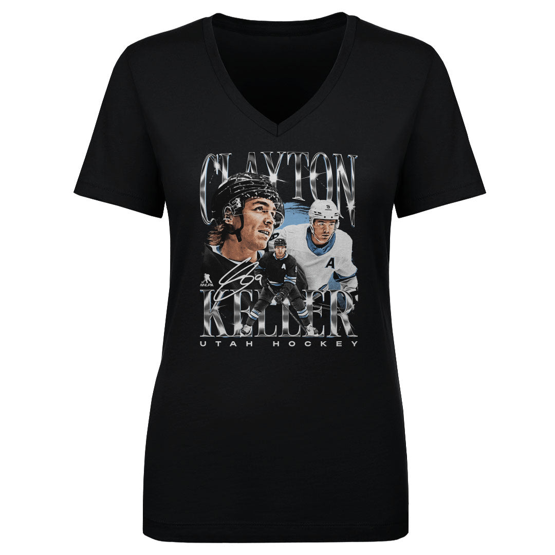 Clayton Keller Women&#39;s V-Neck T-Shirt | 500 LEVEL