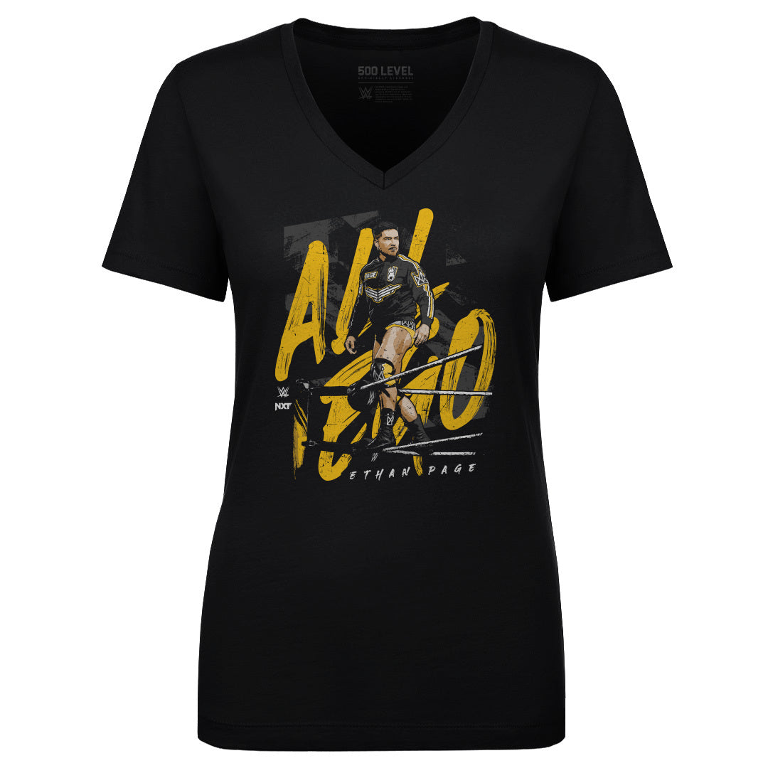 Ethan Page Women&#39;s V-Neck T-Shirt | 500 LEVEL