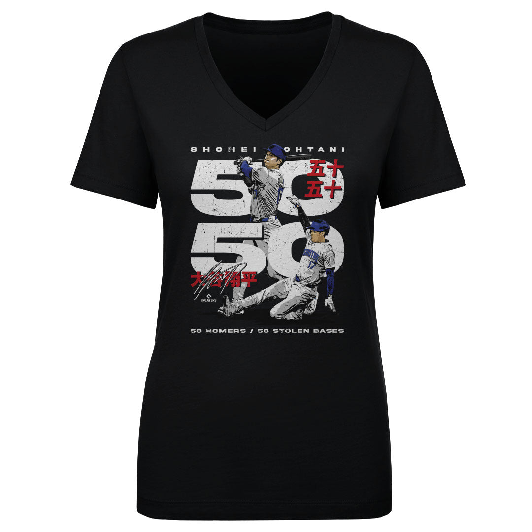 Shohei Ohtani Women&#39;s V-Neck T-Shirt | 500 LEVEL