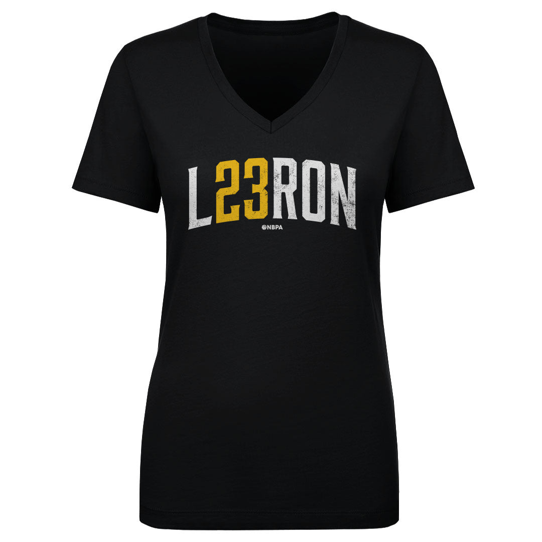 LeBron James Women&#39;s V-Neck T-Shirt | 500 LEVEL